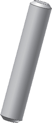 A finished shaft with chamfered ends is illustrated in a figure. The shaft is of length, 110 and of diameter, 20.