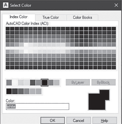A screenshot illustrates on assigning colors to layers.