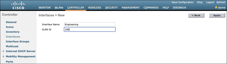A screenshot of the Cisco window displays the defining process of a dynamic interface name.