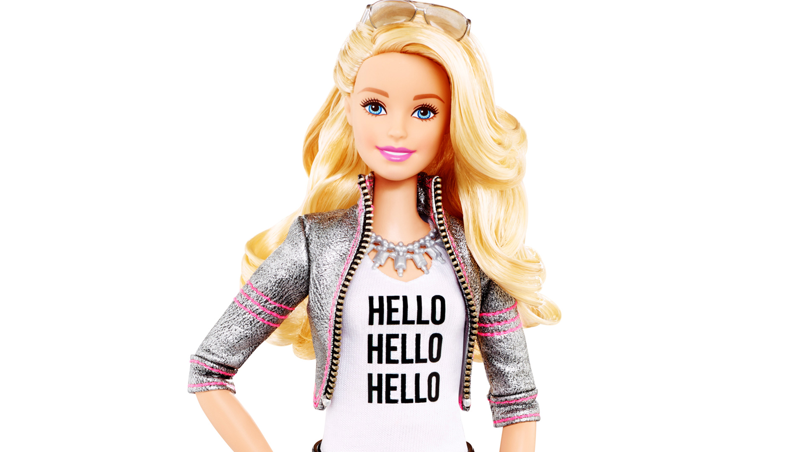 Hello Barbie has a microphone, speaker, and WiFi connection
