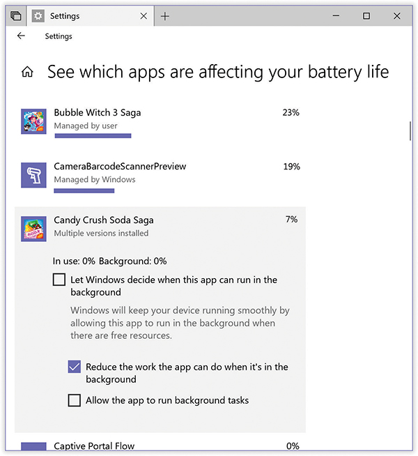 Learn to recognize which apps are the battery hogs, and quit them when possible.