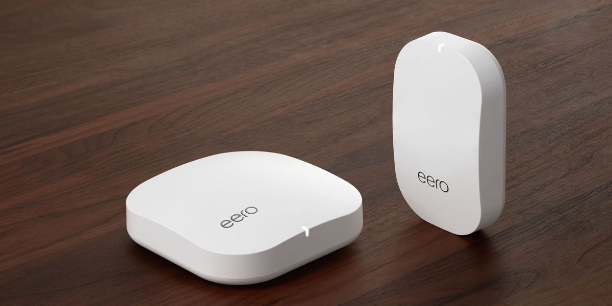 Figure 13: Startup eero offers two models of mesh nodes, the eero Pro (left) and the Beacon.