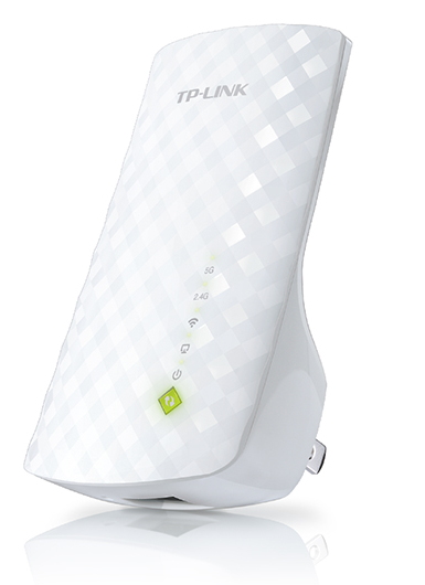 Figure 8: A range extender, like this inexpensive TP-Link RE200, has fewer features than a gateway.