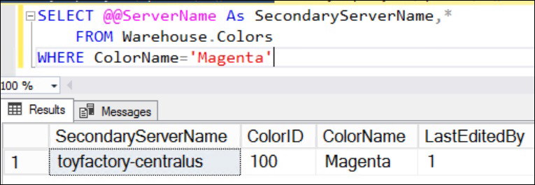 Configuring Active Geo-Replication and Performing a Manual Failover