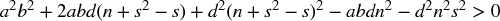 numbered Display Equation