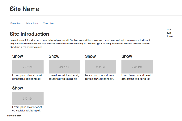 A Bootstrap example