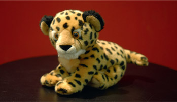 Figure 7.3: Cheetah toy with film speed set to ISO 100, f/2.8 at 1/8th, no digital NR.