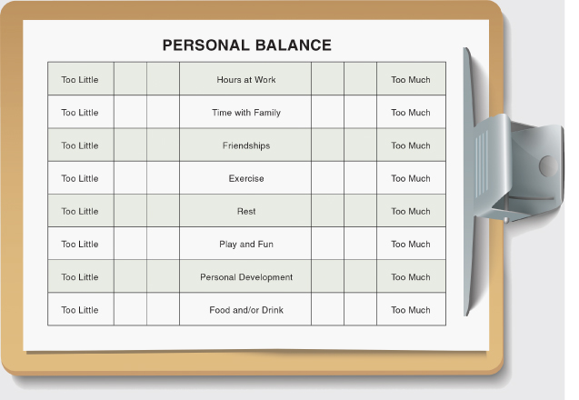 Illustration of Personal Balance chart.