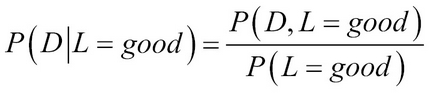 Variable elimination algorithm