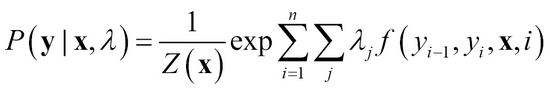 Conditional random fields