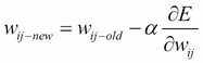 Parameter fitting with back-propagation