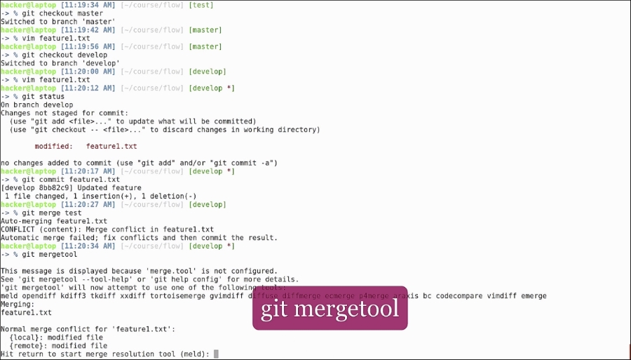 Merging Git conflicts with ease