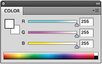 Image shows color display modes has RGB modes.