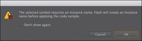 A screenshot shows a confirmation message for adding an instance name.
