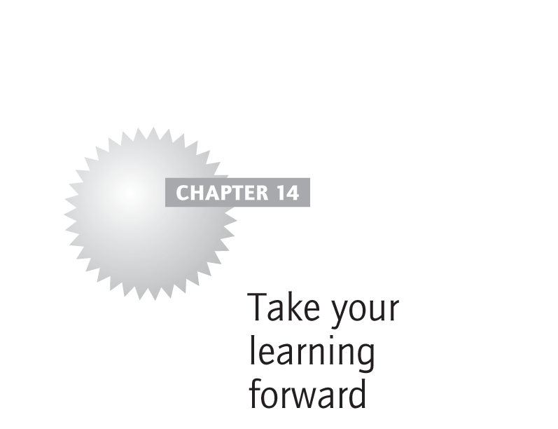 Take your learning forward