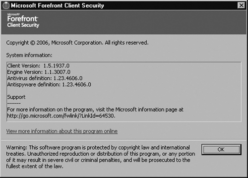 About Microsoft Forefront Client Security