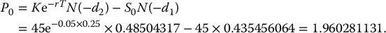 numbered Display Equation