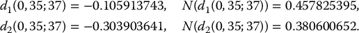 numbered Display Equation