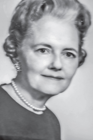 Photograph of Ms. Marie Walper, an employee of Mr. Price, who had her own small office next to Mr. Price.