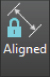 Aligned tool icon.