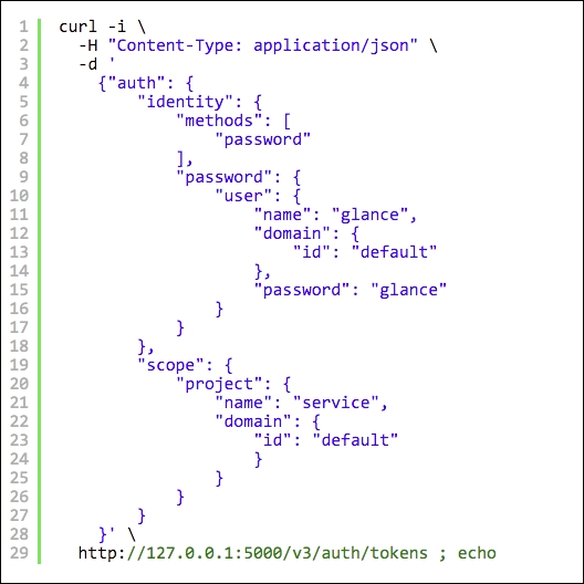 Confirming the Glance API setup