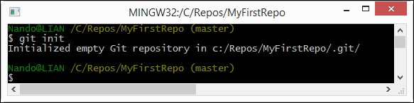 Setting up a new repository