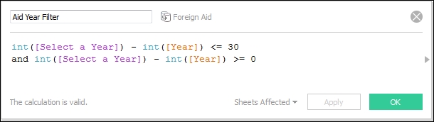 Filtering across multiple Data sources with parameters