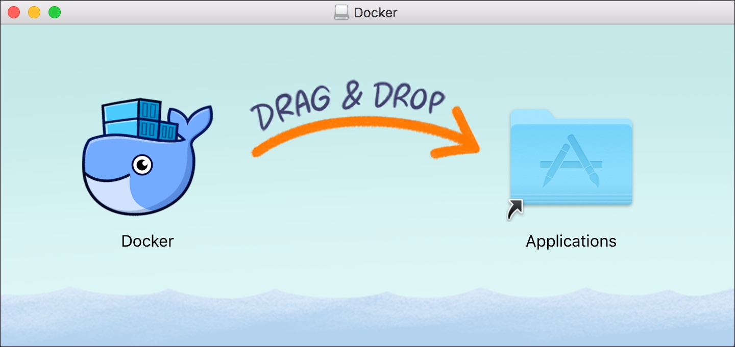 Docker for Mac installation process