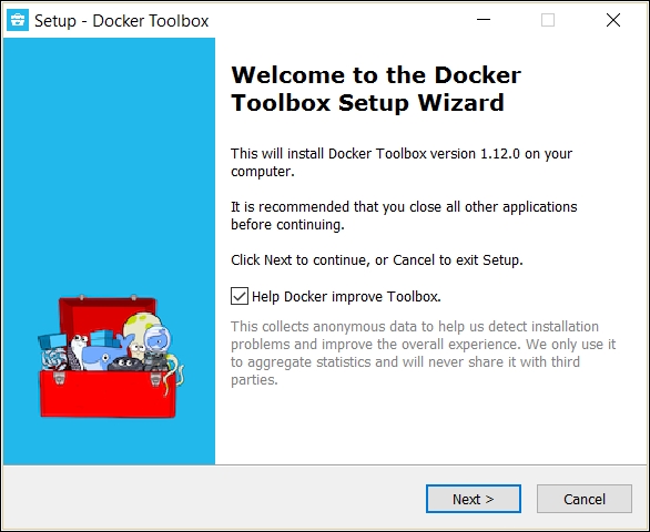 Installing the Docker tools