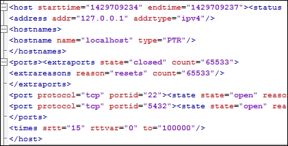 Understanding how to parse XML files for reports