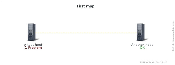Linking map elements