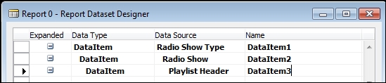 Report data flow