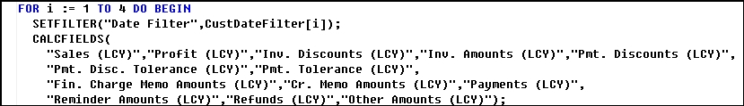 Codeunit 358 – Date FilterCalc