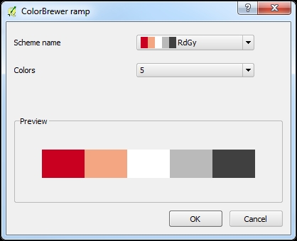 Adding a ColorBrewer color ramp