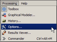 Configuring the Processing Toolbox