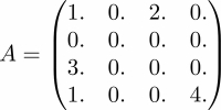 Compressed sparse row