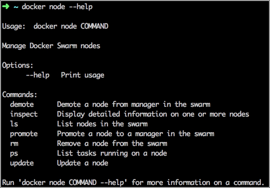 docker node