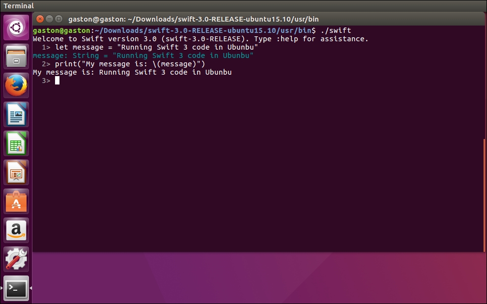 Installing the required software on Ubuntu Linux