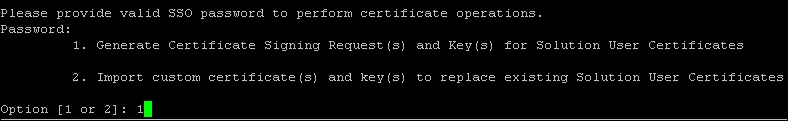 Replacing all certificates with custom certificates