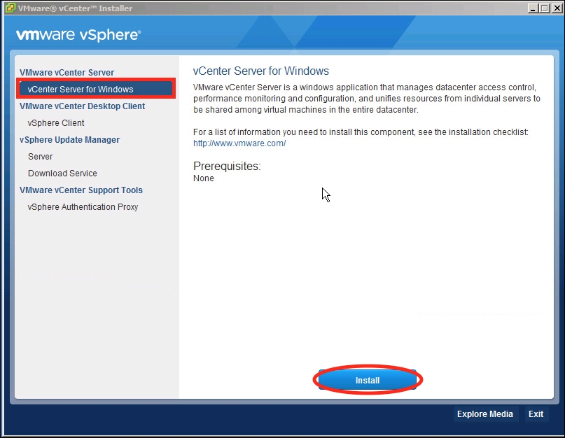 Upgrading Windows vCenter Server