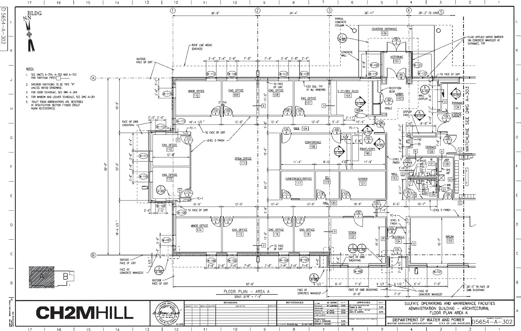 A floor plan drawing is shown.