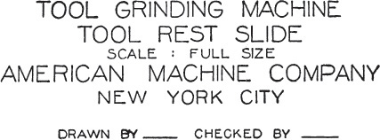 Figure shows the title and related information lettered in title strips.