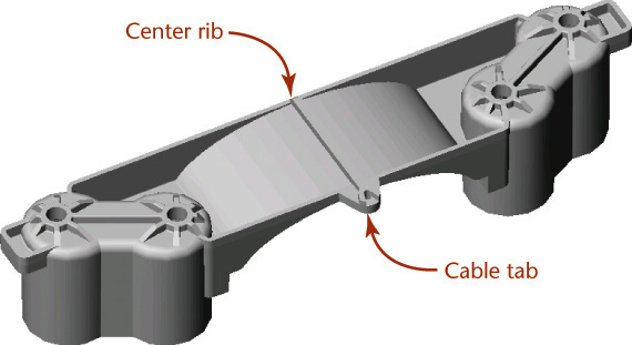Figure shows a magnetic carrier along with its mirrored portion.