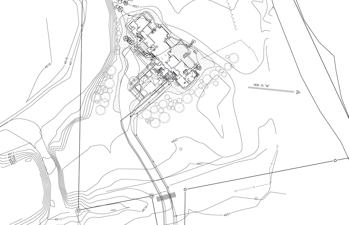 Figure shows the site plan.