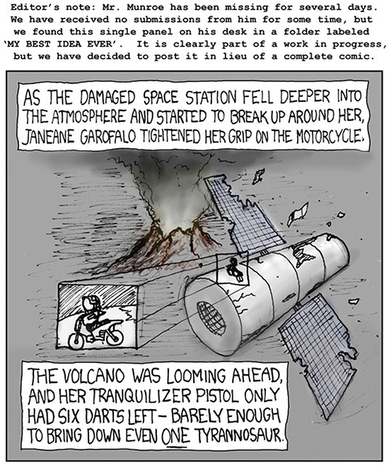 A cartoon by Randall Munroe.
