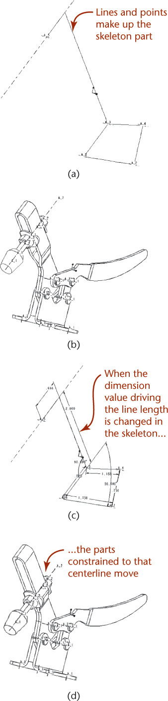 Various representations of a clamp assembly.