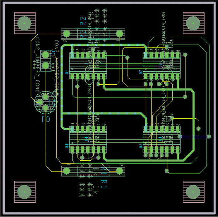 Figure shows the OrCAD Softwares PCB editor supports auto routing of board components.