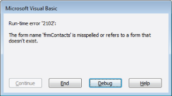 Screenshot of Error.log file in Notepad displaying log errors.