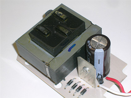 Figure 16.14 Example of a simple DC power adaptor.
