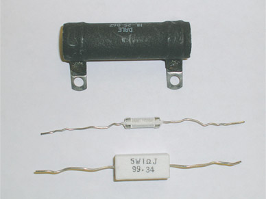Figure 4.1 Wire-wound resistor.